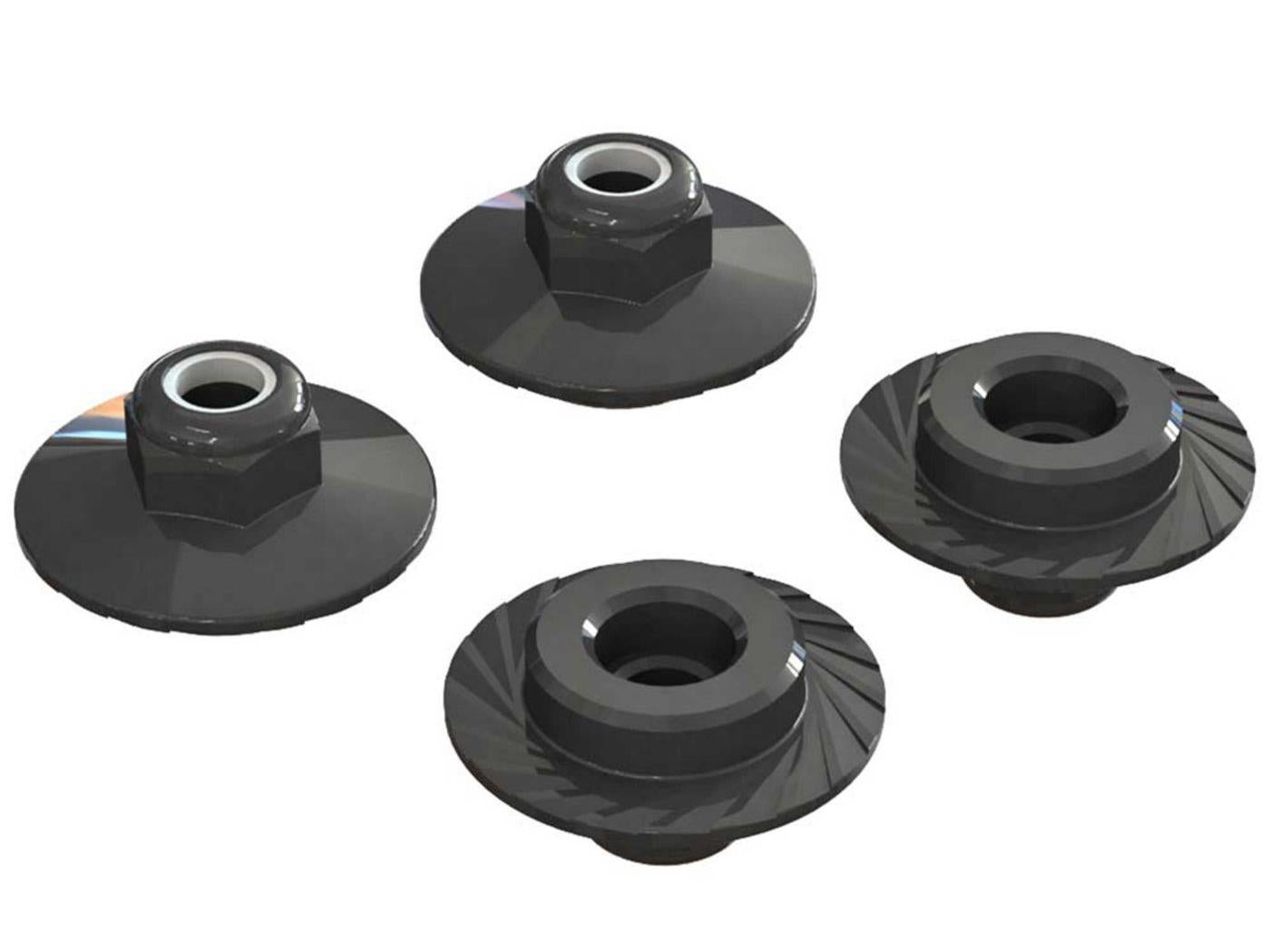 Arrma Flanged Lock Nut 5x8mm (4) AR708007
