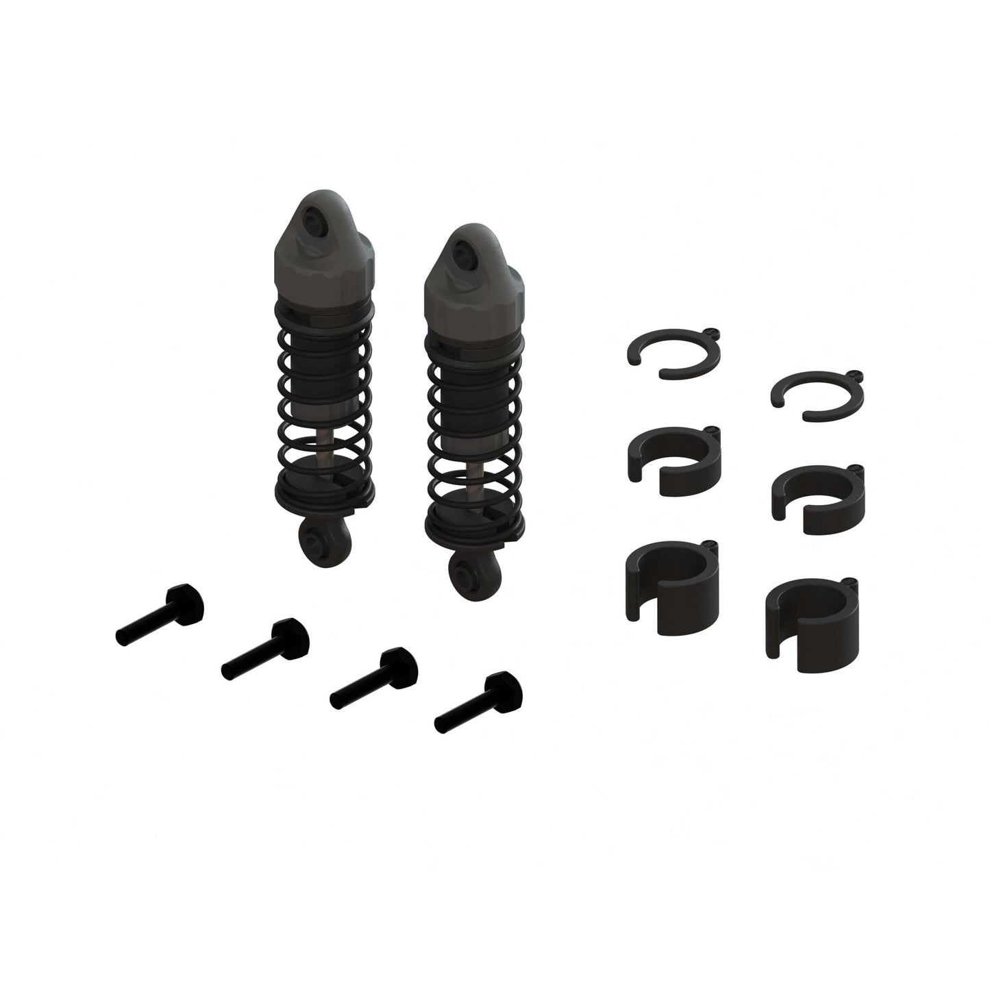 Arrma Shock Set, 58mm Length, 2000cSt Oil (2pcs) ARA-1252