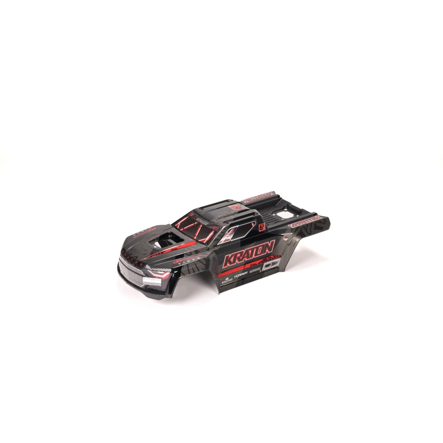Arrma KRATON 6S EXB Painted Decaled Trimmed body (Black) ARA-1539