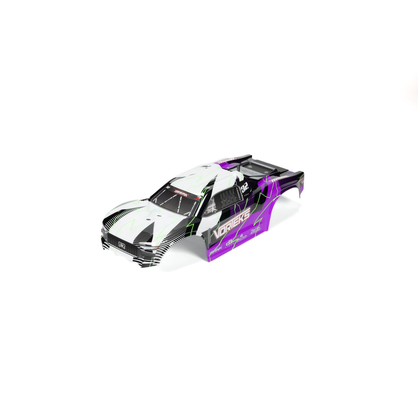 Arrma Vorteks Clipless Painted Trimmed Body Set w/Decals, Purple ARA-1556