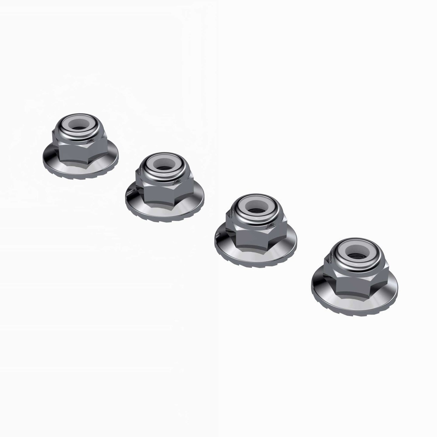 Arrma Wide Flanged Nyloc Nut M4 (4) ARA-2472