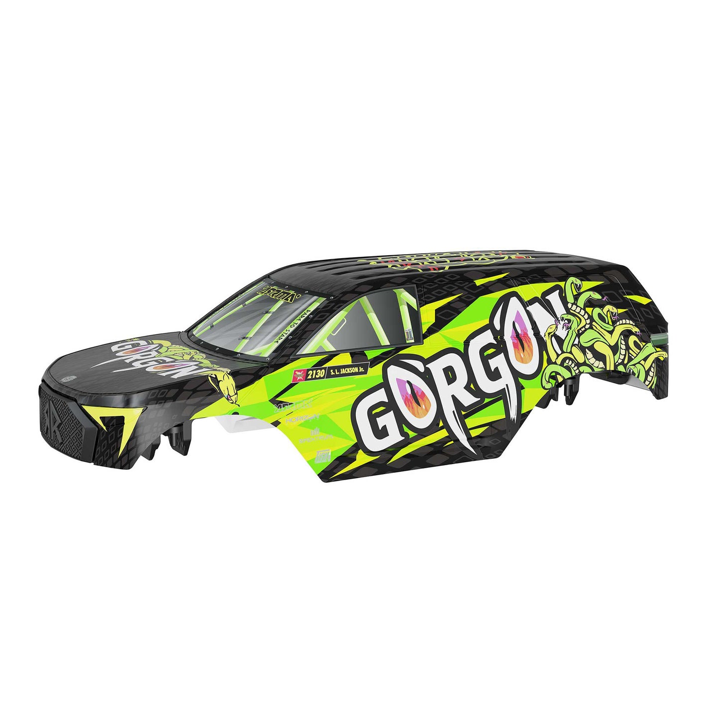 Arrma GORGON GROM Body, Yellow ARA-2601