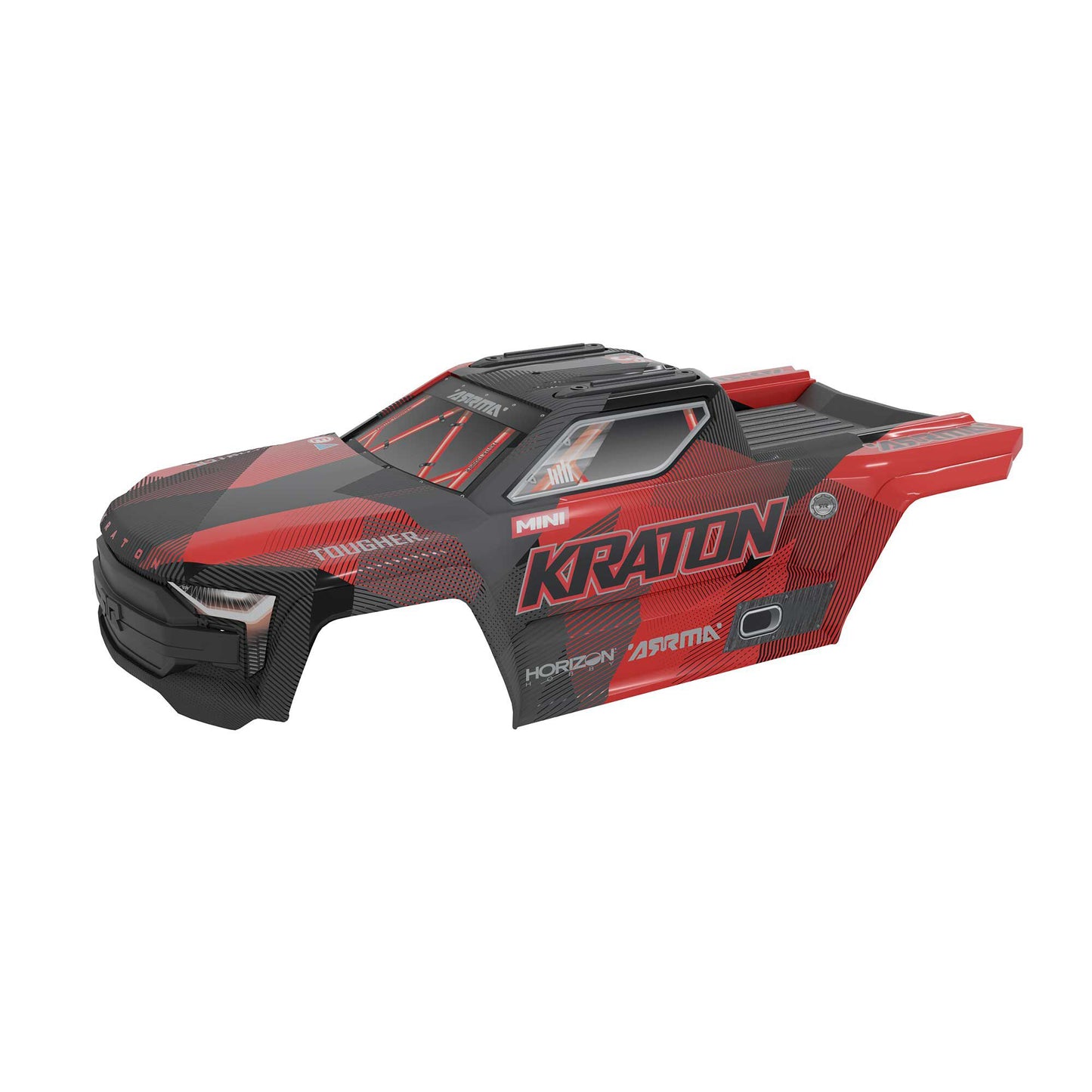 Arrma MINI KRATON Body, Black/Red ARA-2652