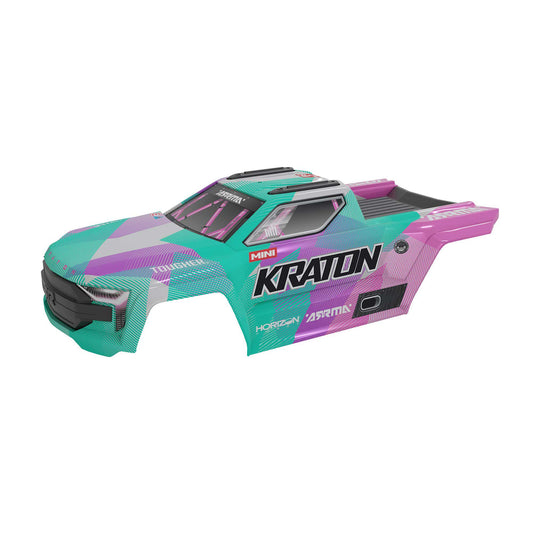 Arrma MINI KRATON Body, Teal/Pink ARA-2654