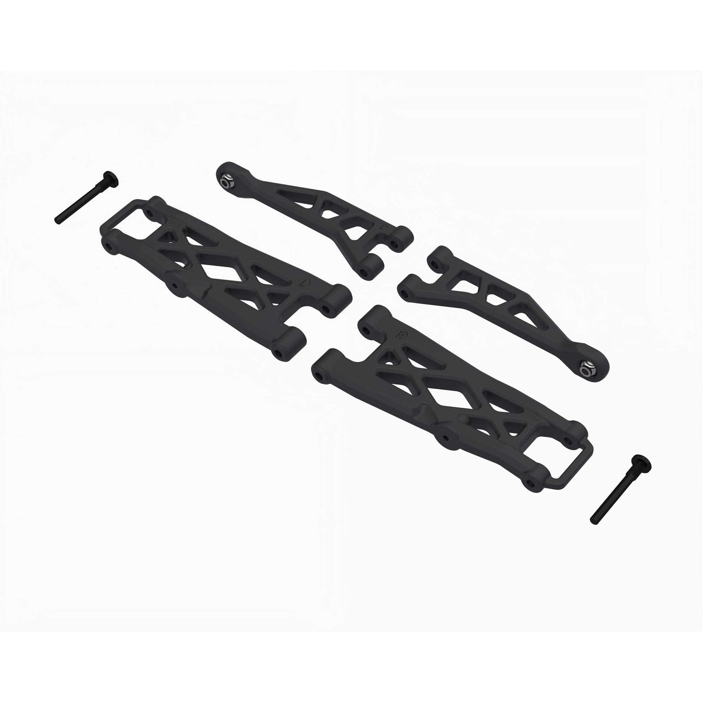Arrma Rear Suspension Arm Set D (2): MINI ARA-2675
