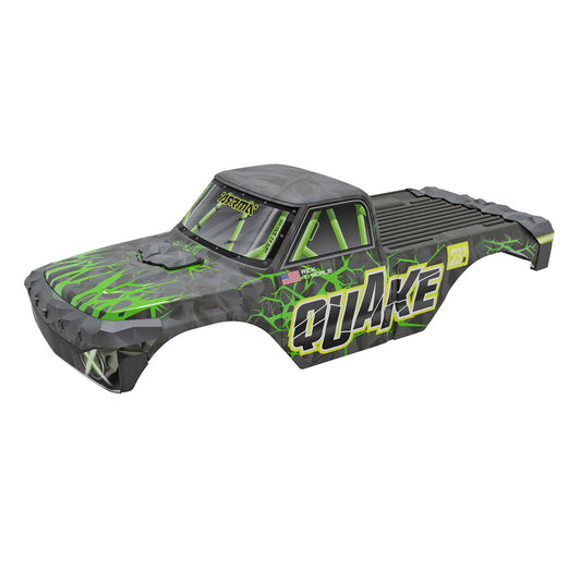 Arrma QUAKE Painted Decaled Trimmed Body Set, Green ARA-2880