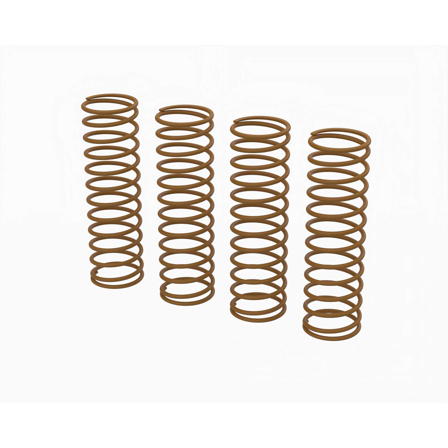 Arrma Shock Spring Set E, 50N/mm, Bronze (4): GROM ARA-2894