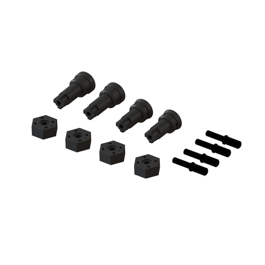 Arrma Wheel Axle and Hub Set B: GROM ARA311229