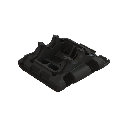 Arrma Rear Lower Skid/Gearbox Mount (Black) ARA320673