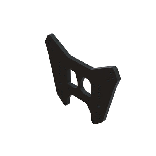 Arrma Rear Shock Tower, Aluminum, Black ARA320687