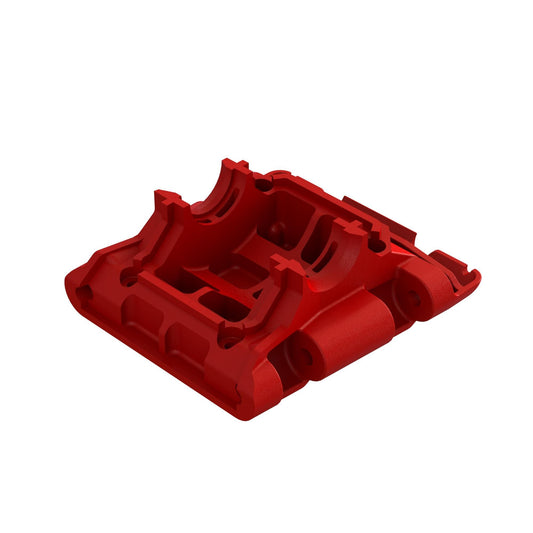 Arrma Rear Lower Skid/Gearbox Mount, Red ARA320778