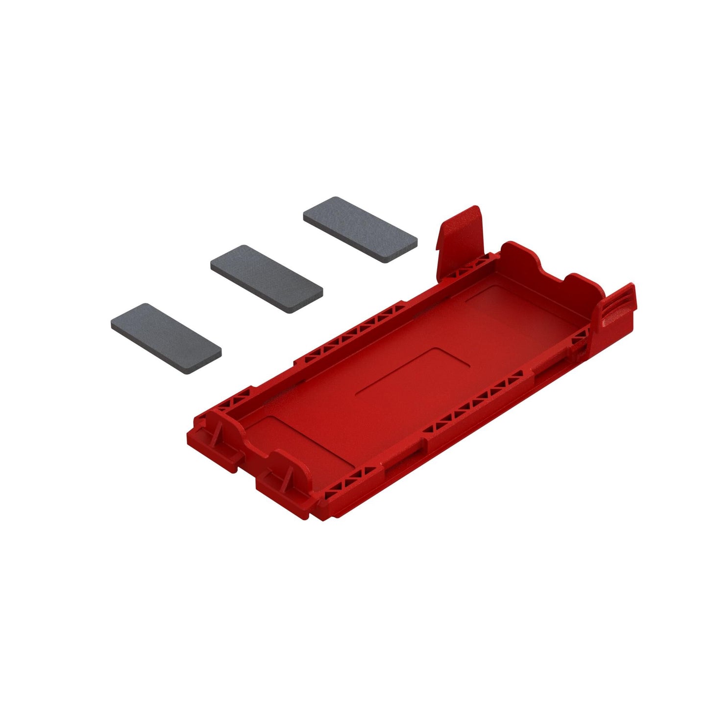 Arrma Battery Door Set, Red ARA320779