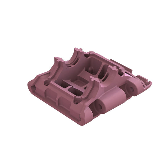 Arrma Rear Lower Skid / Gearbox Mount, Pink ARA320784