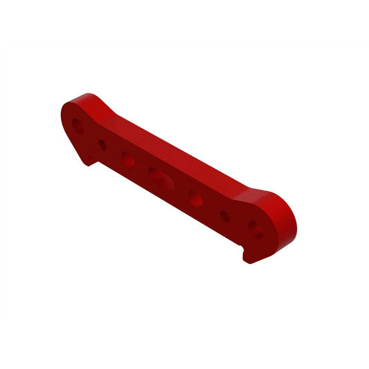 Arrma Aluminum Front Suspension Mount (Red) ARA330556