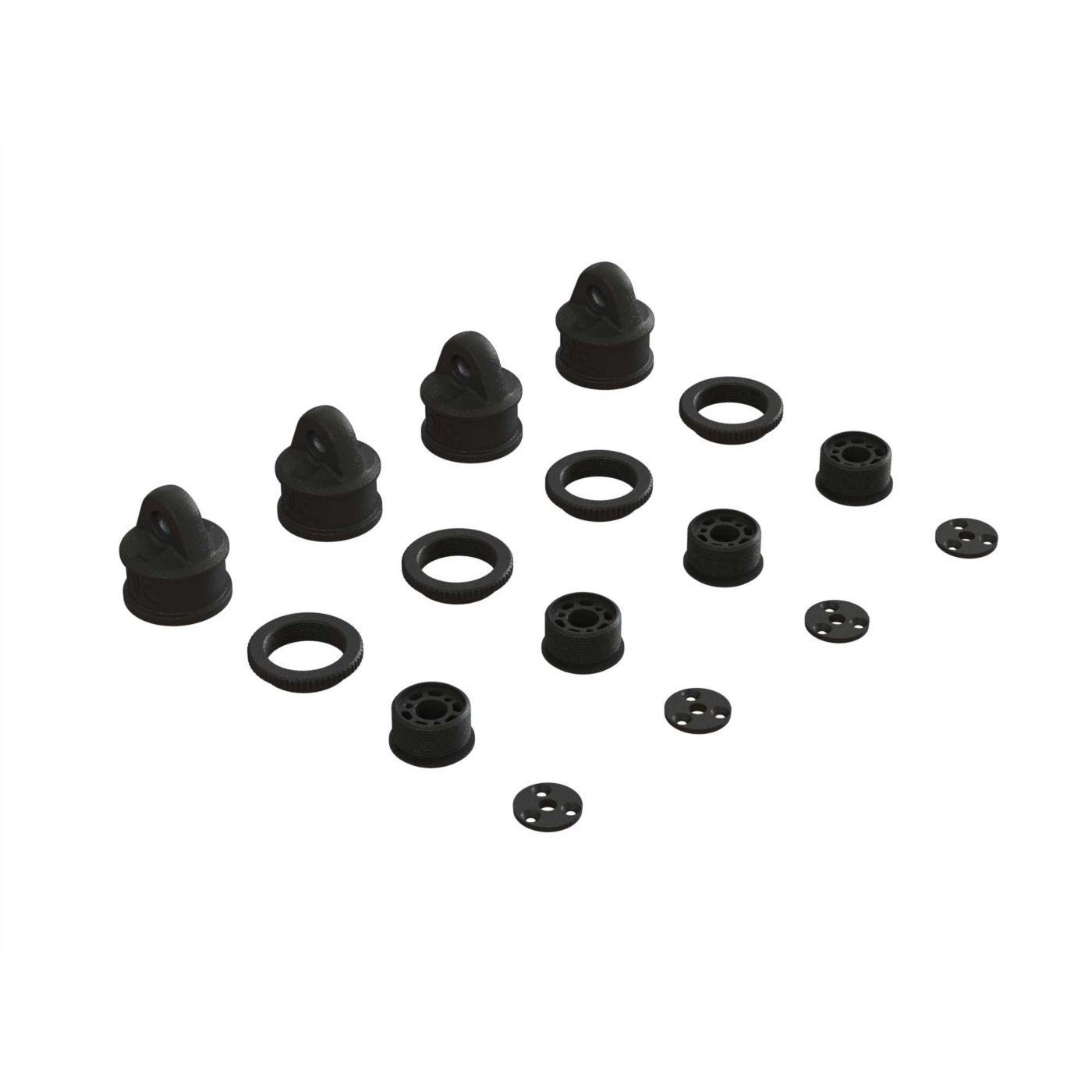 Arrma Shock Cap, Collar & Cartridge Set ARA330568