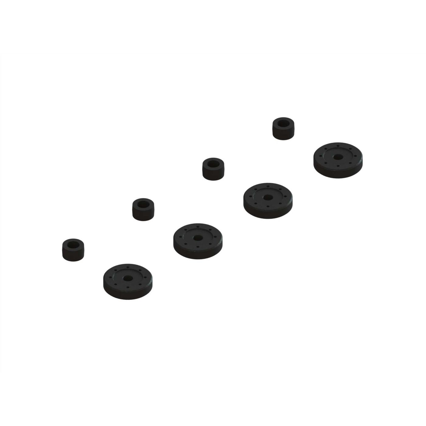Arrma Shock Pistons & Cartridge Spacers (4 Shocks) ARA330570