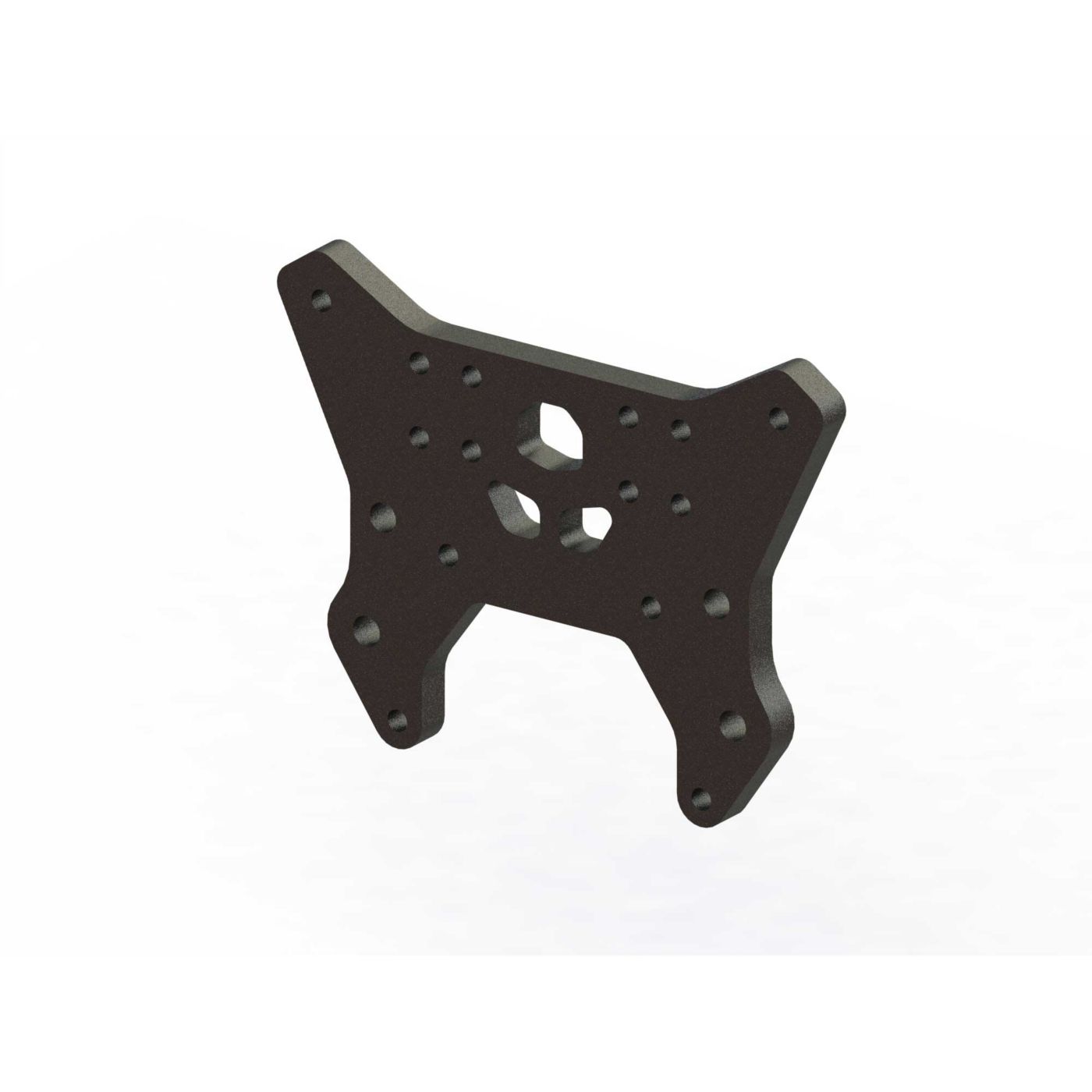 Arrma Aluminum Front Shock Tower (Black) ARA330604