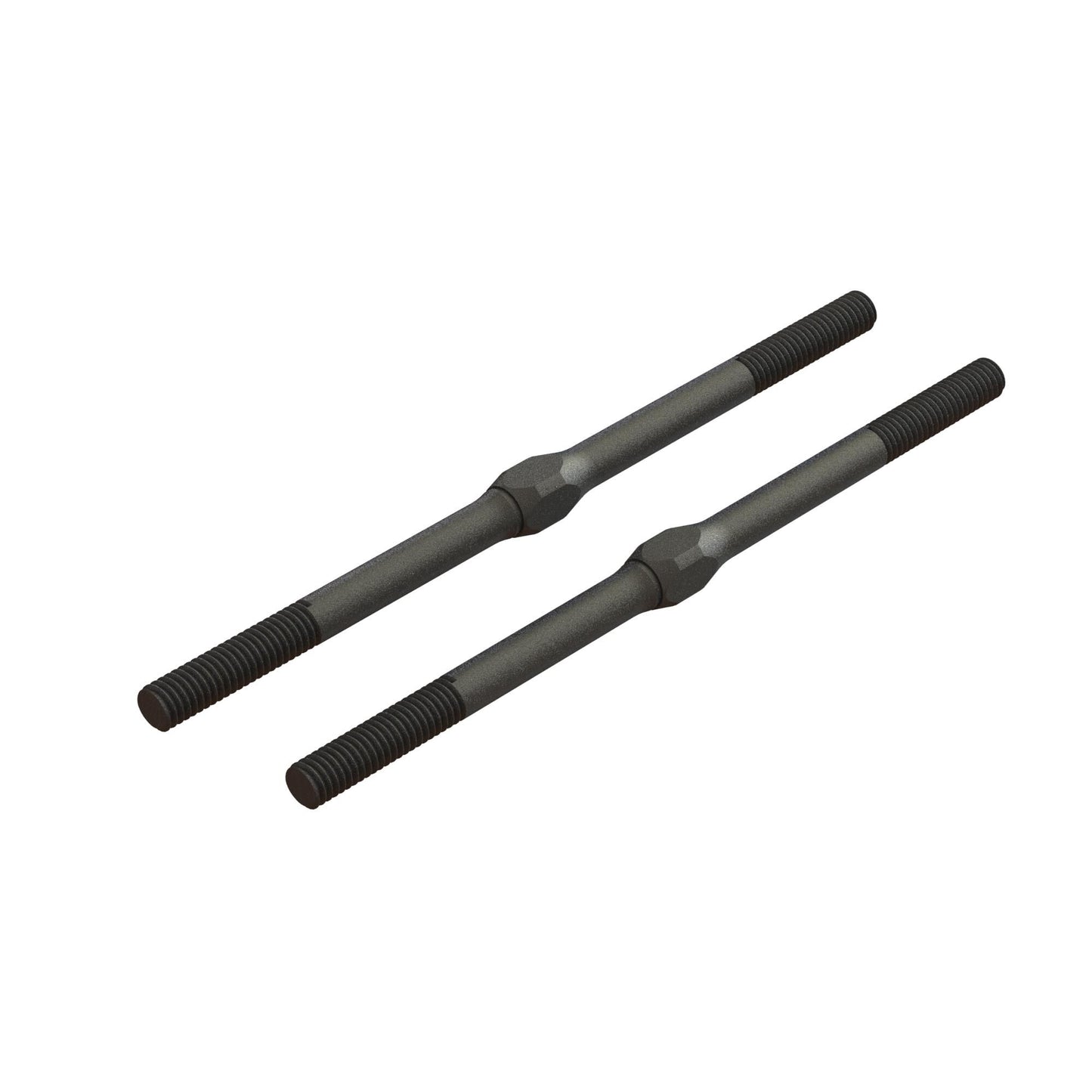 Arrma Steel Turnbuckle, M4 x 85mm Black (2) ARA330716