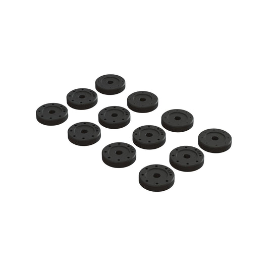 Arrma Shock Piston Set: 1.4mm (8), 1.5mm (8), Blank (4) ARA330739