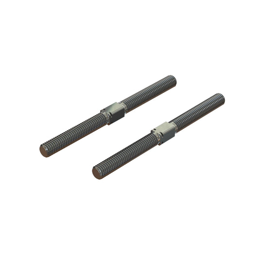 Arrma Steel Turnbuckle M8x105mm Silver (2) ARA330745