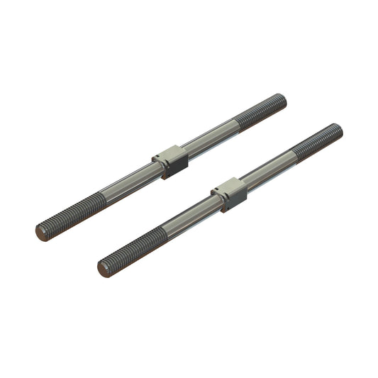 Arrma Steel Turnbuckle M7x130mm Silver (2) ARA330746