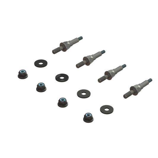 Arrma EXB V2 Shock Standoff (M4 - 4pcs) ARA330816