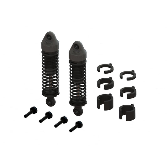 Arrma Shock Set, 58mm Length, 800cSt Oil (2): GROM ARA330838