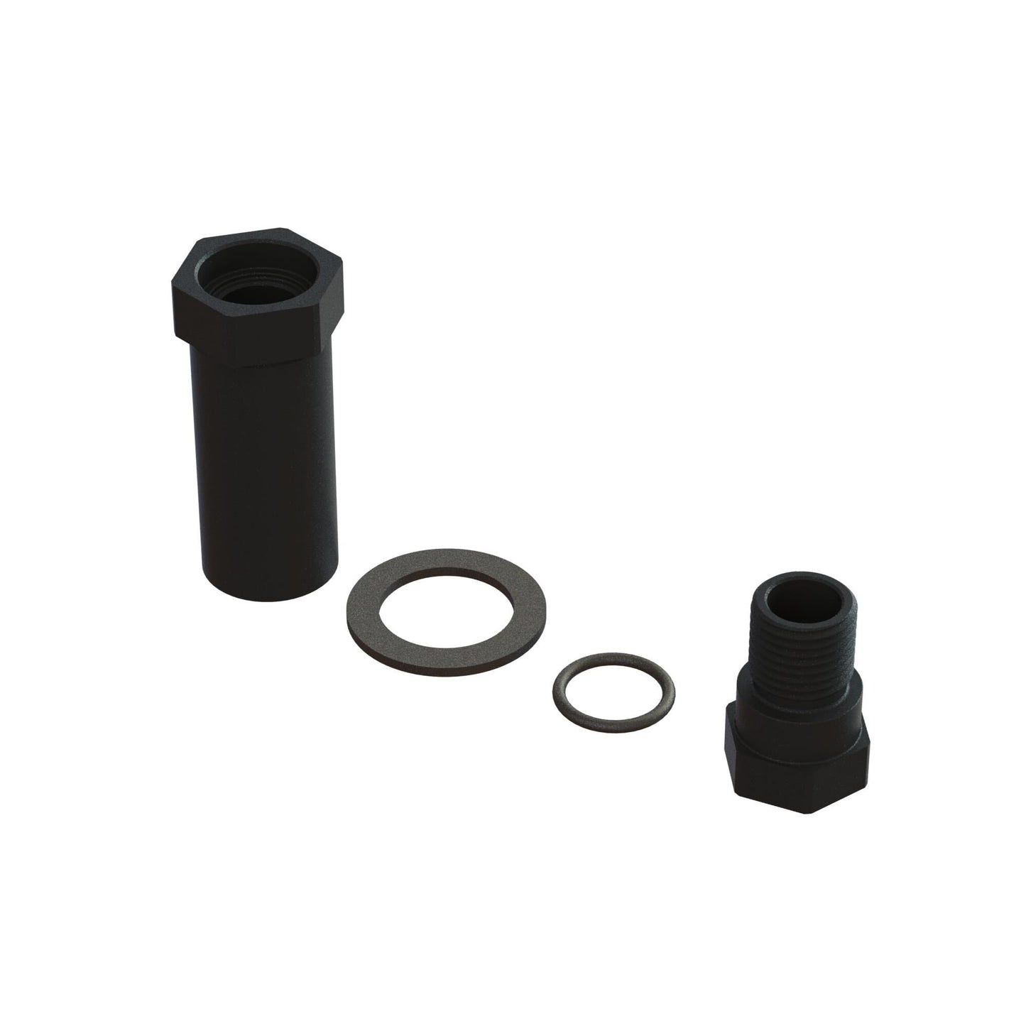 Arrma Aluminum Servo Saver Hub Set Black ARA340187