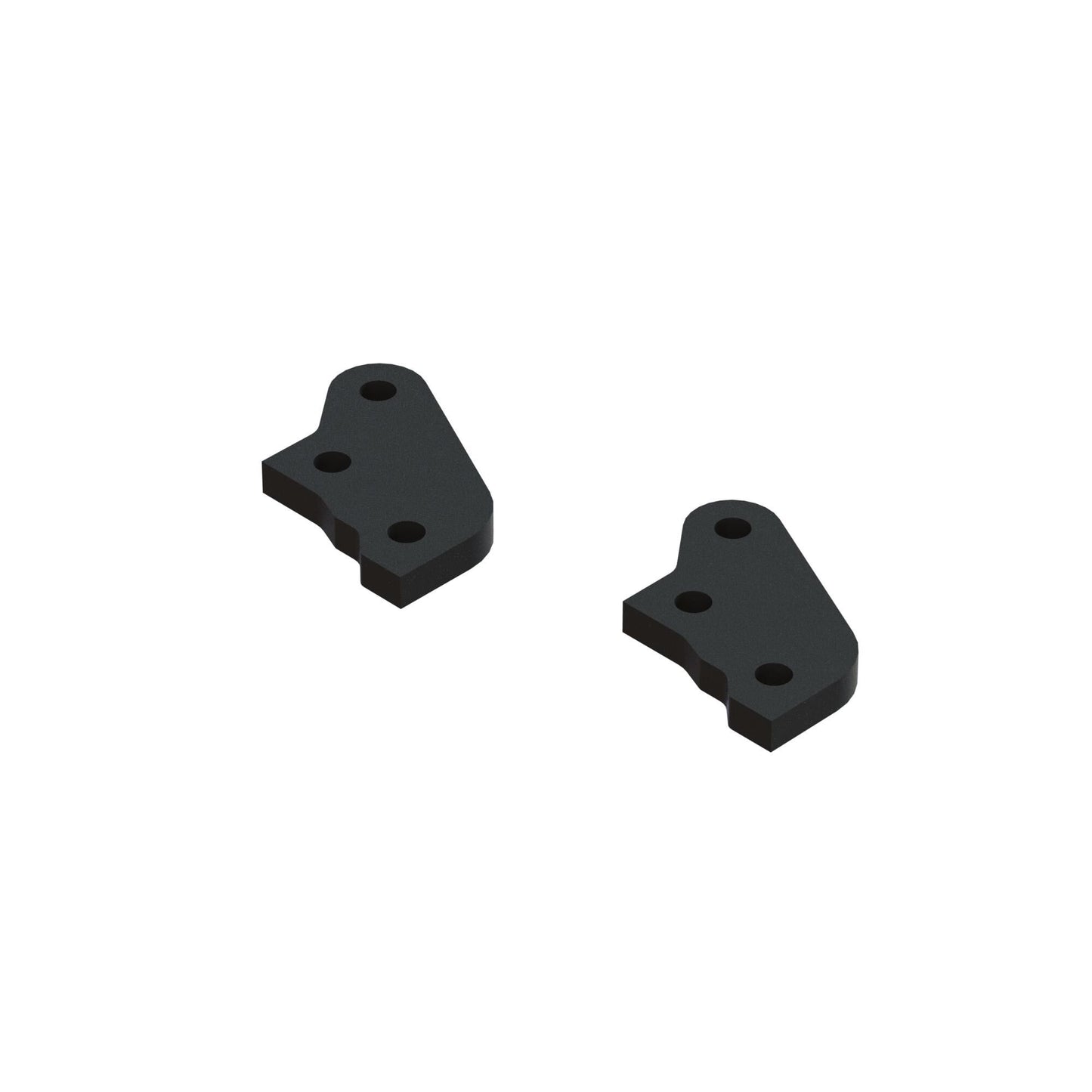 Arrma Aluminum Steering Plate B, Black (2) ARA340194
