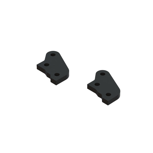 Arrma Aluminum Steering Plate B, Black (2) ARA340194