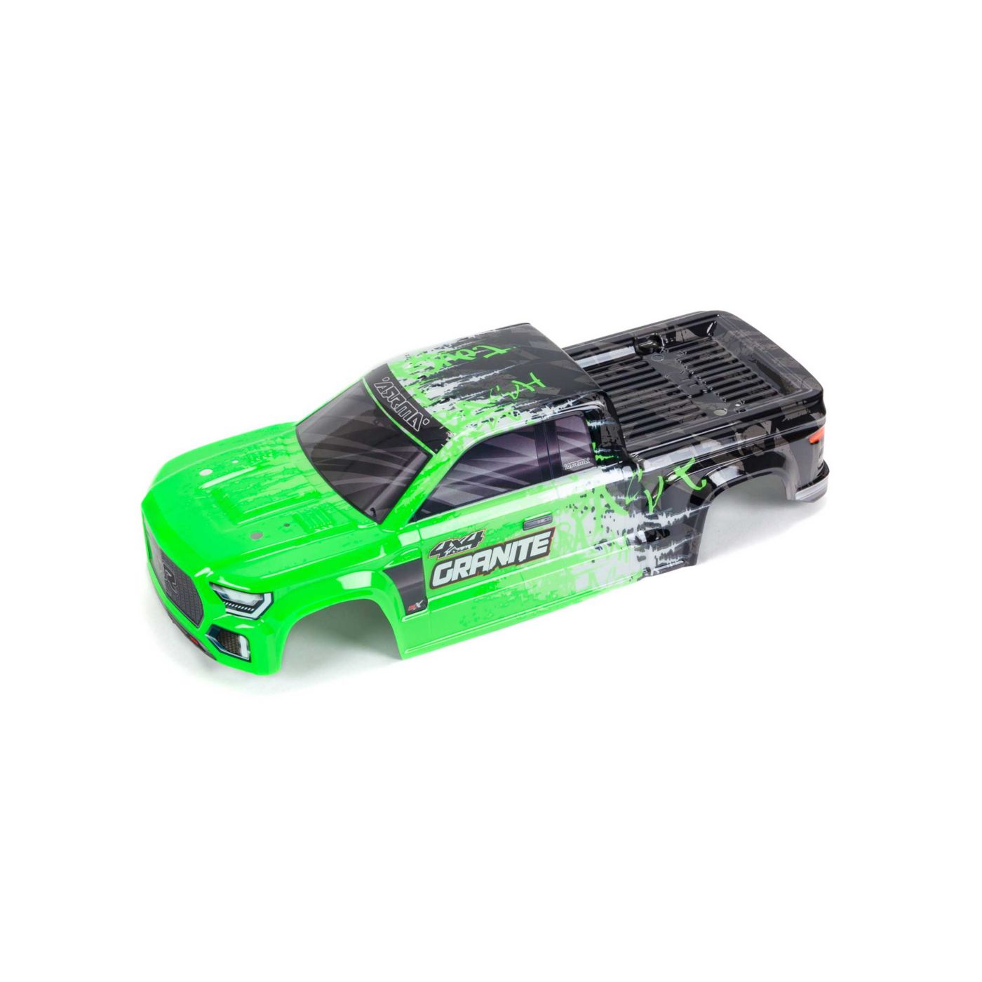 Arrma Granite 4X4 BLX Finished Body Green ARA402305