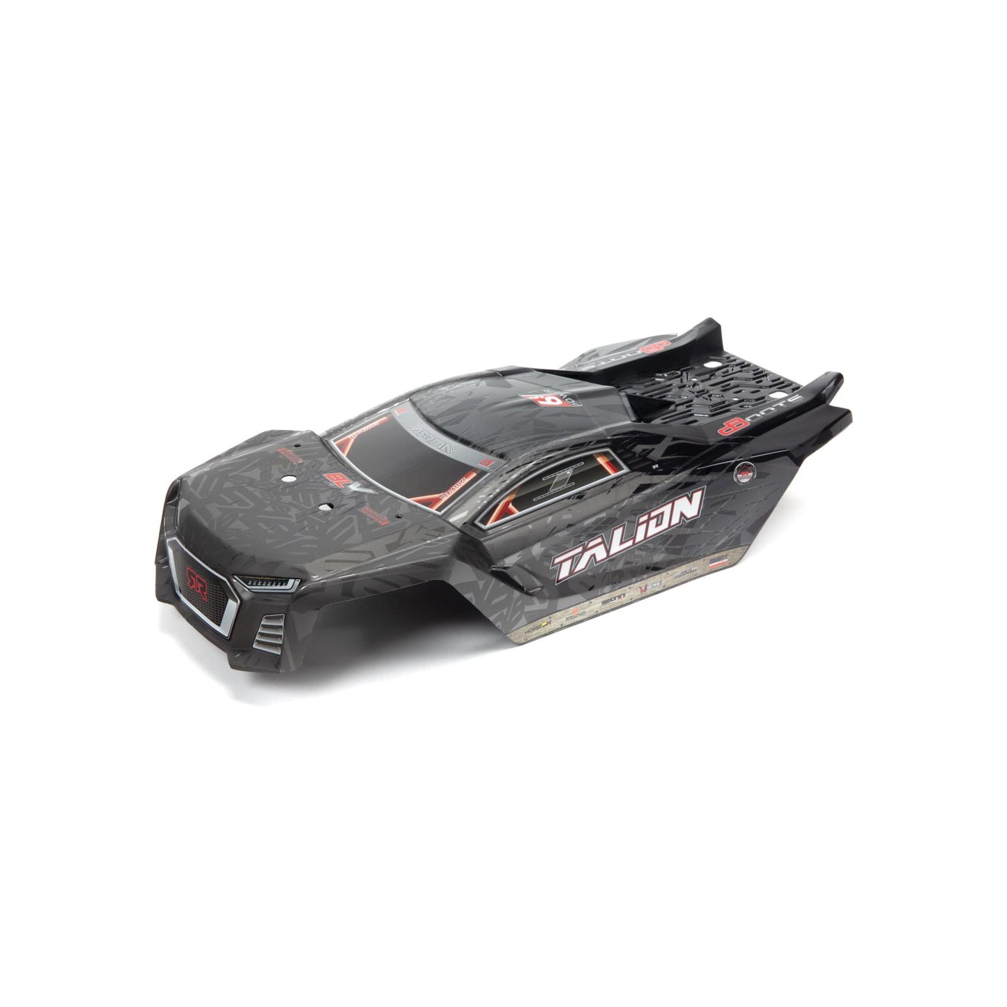 Arrma Talion 6S Blx Painted Decaled Trimmed Body Black ARA406161