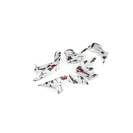 Arrma Guard Set Painted, White Camo: FIRETEAM ARA411017