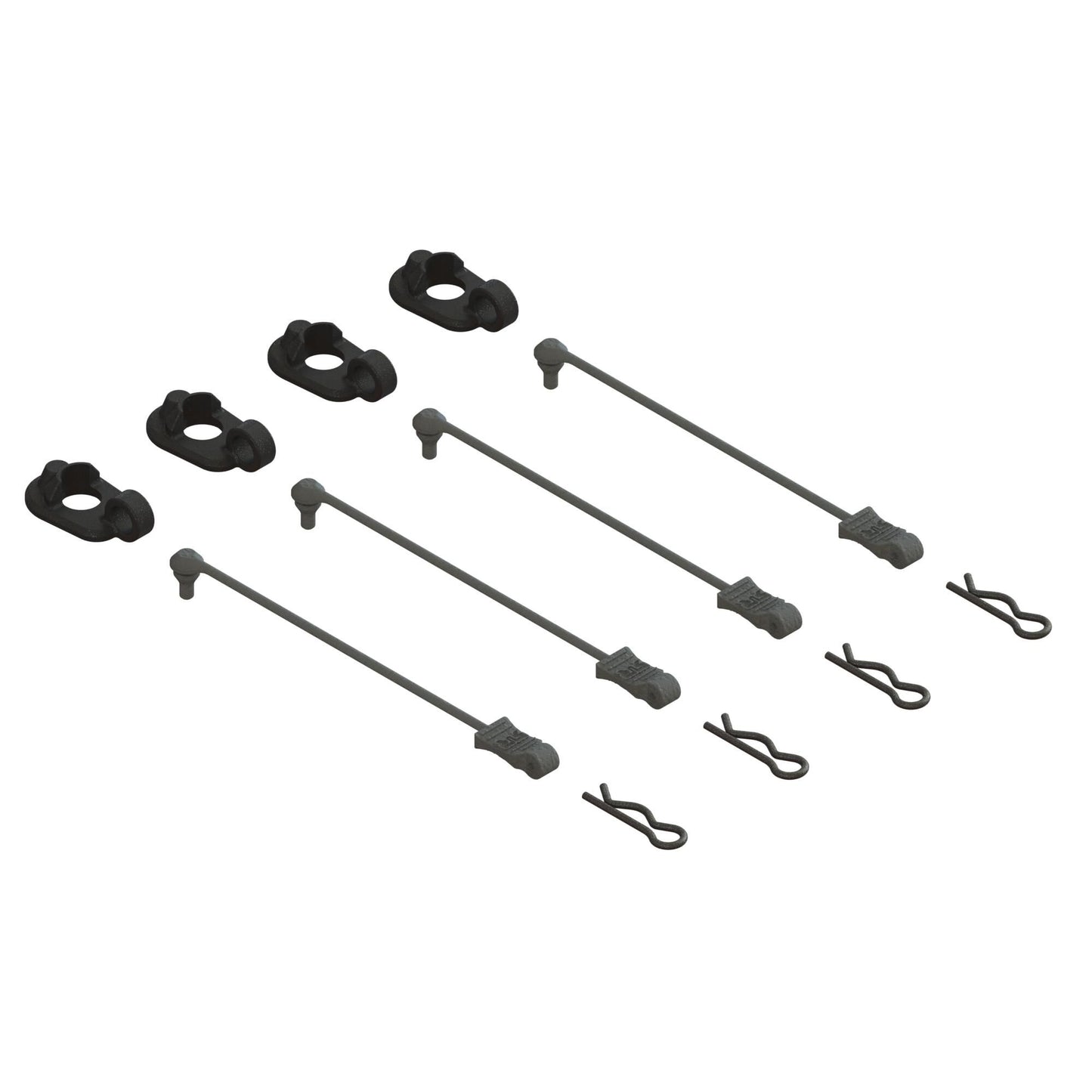 Arrma Body Clip and Pad Set ARA480070