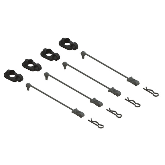 Arrma Body Clip and Pad Set ARA480070