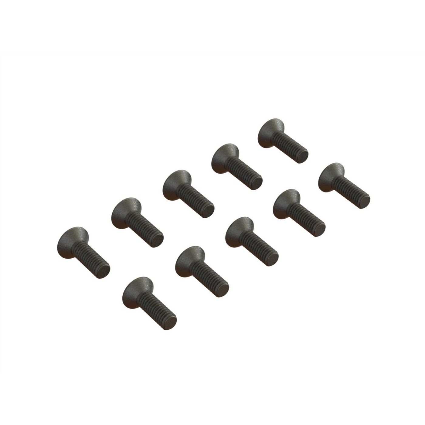 Arrma Flat Head Hex Machine Screw M2.5x8mm (10) ARA702005