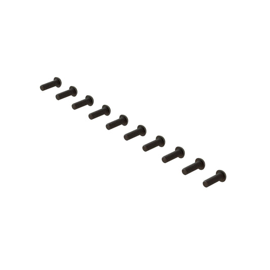 Arrma Button Head Screw M2.5x8mm (10) ARA702006