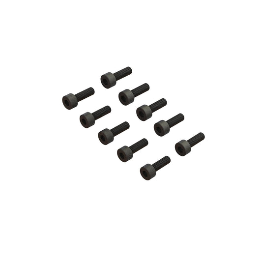 Arrma Cap Head Screw M2.5x8mm (10) ARA702010