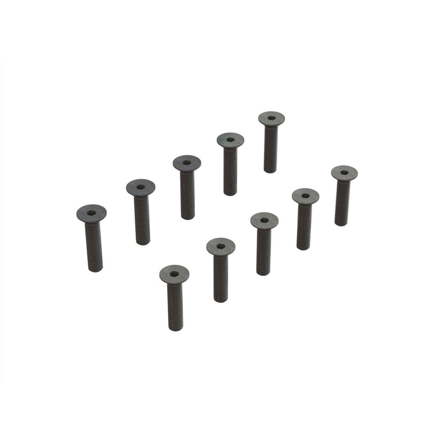 Arrma Flat Head Hex Machine Screw M3.5x16mm (10) ARA703016