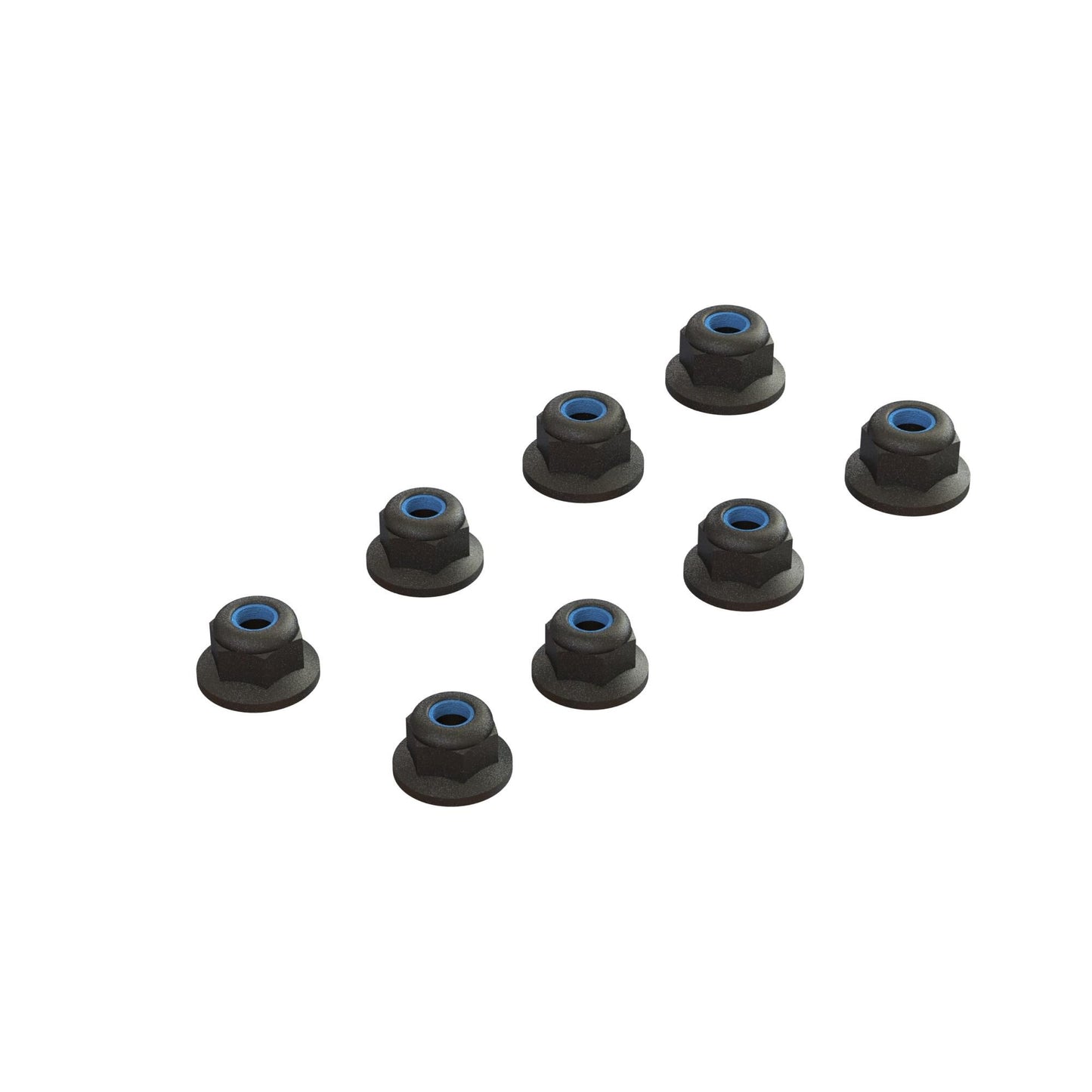 Arrma Flanged Lock Nut M3 Black (4) ARA708009