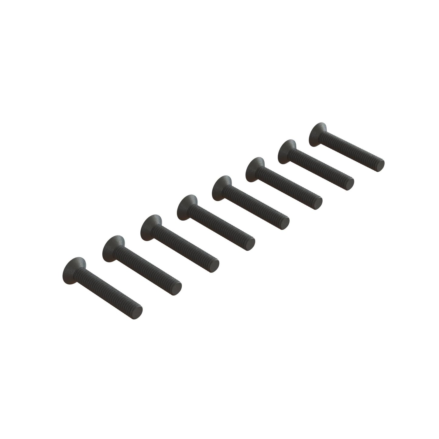 Arrma Flat Head Hex Machine Screw M3x18mm (10) ARA722318