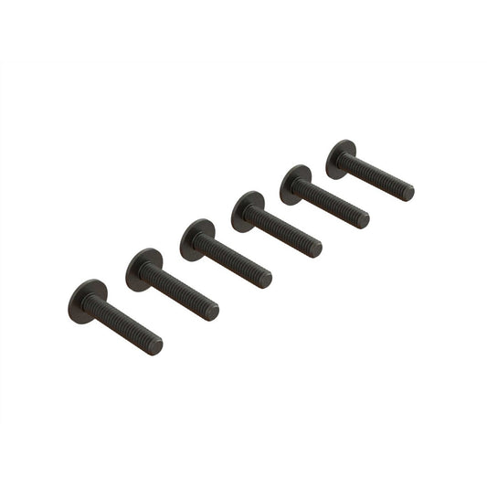 Arrma Flanged Button Head Screw M4x20mm (6) ARA727420