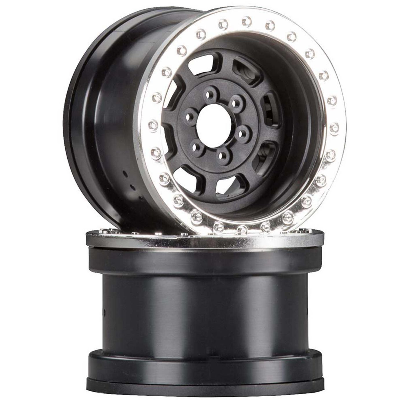 Axial 2.2 Trail ReadyHD Series Wheels Chrome (2) AX08142