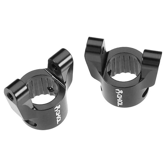 Axial Alum C-Hub Carrier Black XR10 (2) AX30762