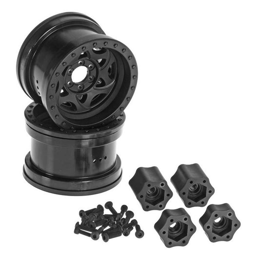Axial 2.2 Walker Evans Wheels Black (2) AX31118