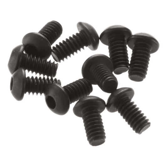 Axial Hex Sckt Button Hd Screw M2x4mm Black (10) AX31146