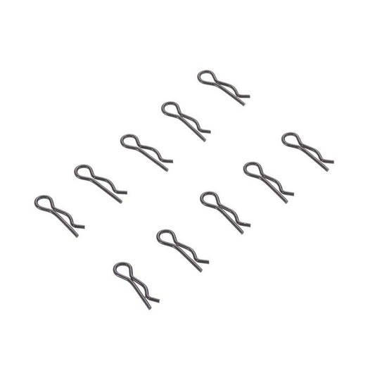 Axial 3mm Body Clip Black (10) AX31374