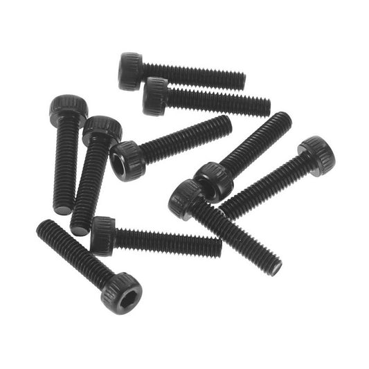 Axial M2.6x12mm Cap Head Screw Black (10) AX31398