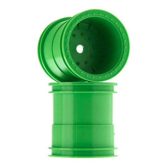 Axial 2.2 Monster Truck Wheels 63mm Green (2) AX31461