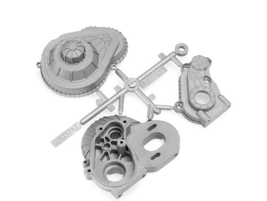 Axial LCX Transmission Case Silver AX31531